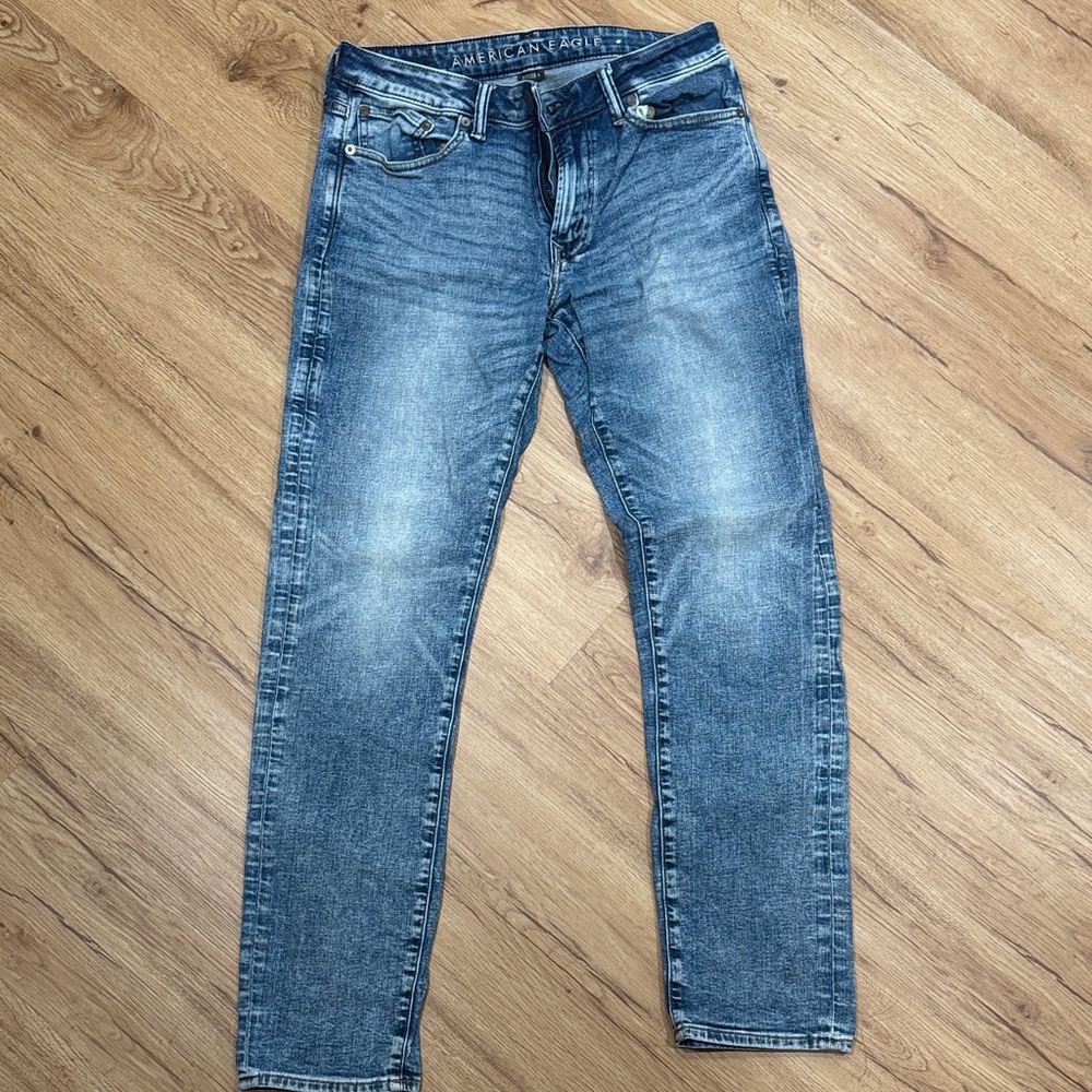 American Eagle Outfitters Men's Denim Slim Straight Jeans
